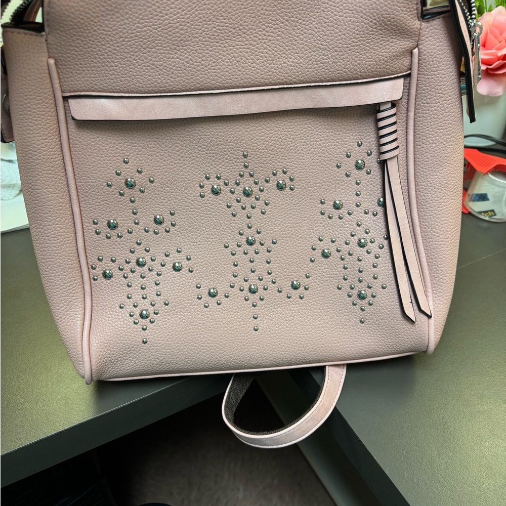 Studded Pink Women's Bag